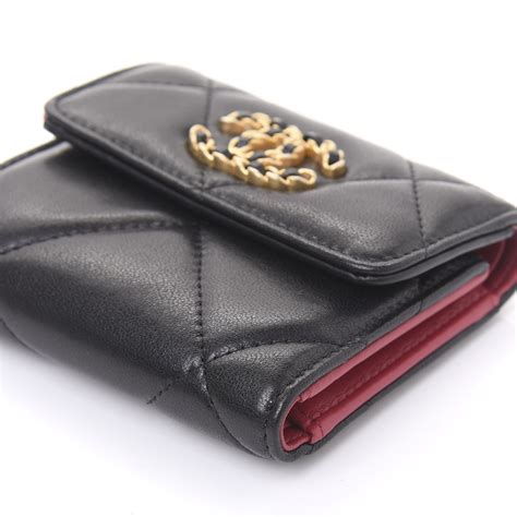 chanel small flap wallet price|authentic chanel lambskin wallet.